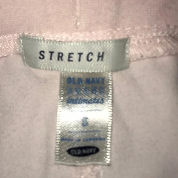 OLD NAVY Stretch pink yoga flared drawstring pants size S - Picture 3 of 9